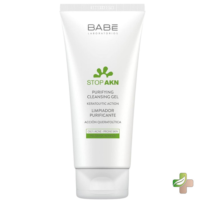 Babe Stop Akn Gel Nettoyant Purifiant 200Ml 1 Babe Stop Akn Gel Nettoyant Purifiant 200Ml