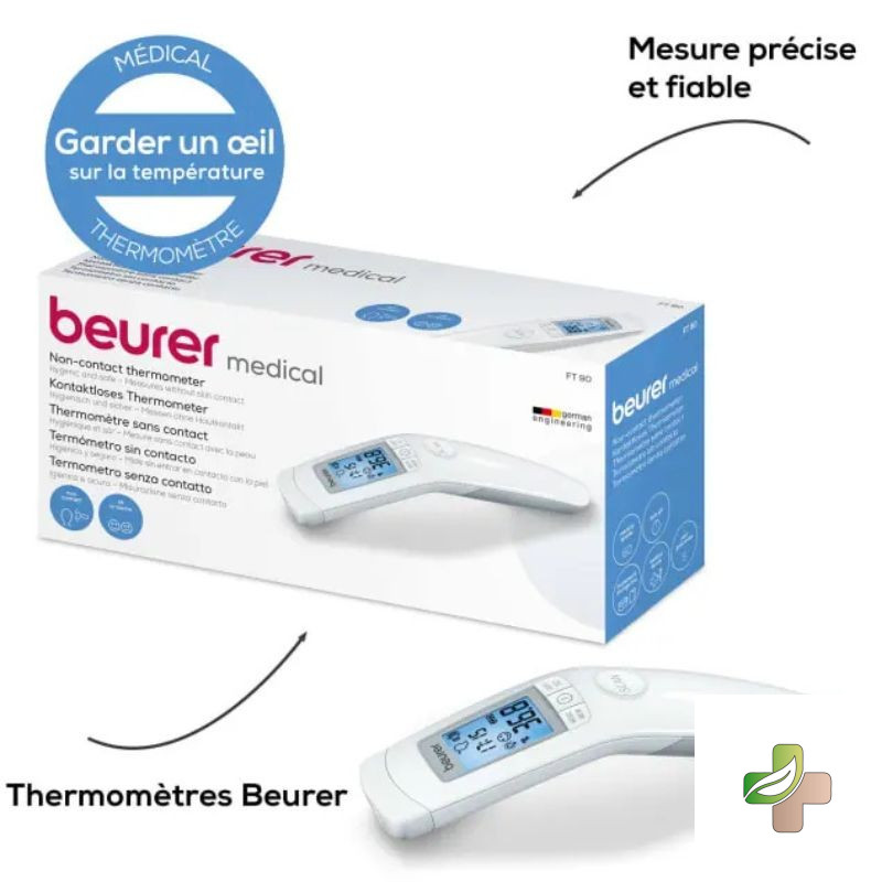 Beurer Thermomètre sans Contact FT 90 1 Beurer Thermomètre sans Contact FT 90