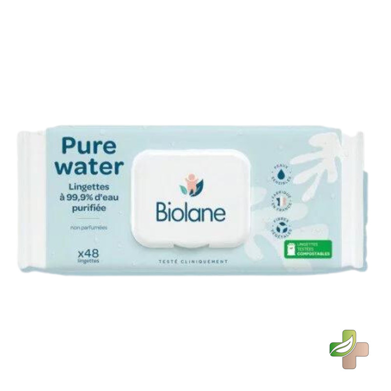 Biolane Lingettes Pure Water 48Pcs 1 Biolane Lingettes Pure Water 48Pcs