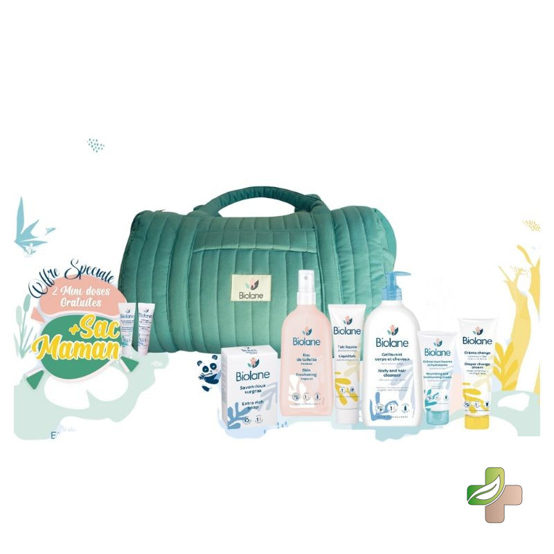 Biolane Sac Maman Bleu+2 Mini Doses 1 Biolane Sac Maman Bleu+2 Mini Doses