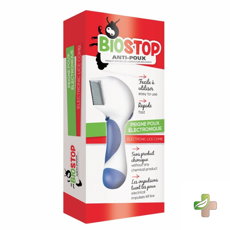 Biostop Peigne Poux Electrique 1 Biostop Peigne Poux Electrique