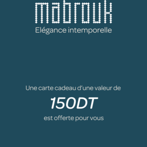 Carte Cadeau – 150 DT