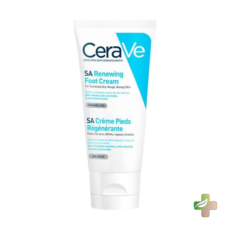CeraVe SA Crème Pieds Régénérante, 88 Ml 1 CeraVe SA Crème Pieds Régénérante, 88 Ml