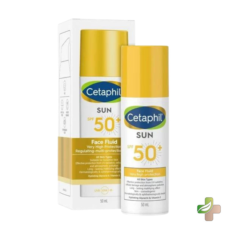 Cetaphil Sun Face Fluid Invisible Spf 50+ 50Ml 1 Cetaphil Sun Face Fluid Invisible Spf 50+ 50Ml