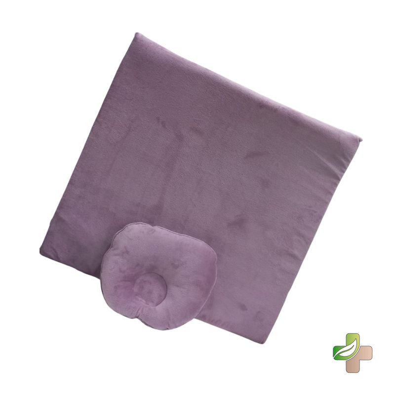 Coussin Incliné Bébé Anti-Reflux & Anti-Régurgitation 15° en Mousse Injectée 1 Coussin Incliné Bébé Anti-Reflux & Anti-Régurgitation 15° en Mousse Injectée