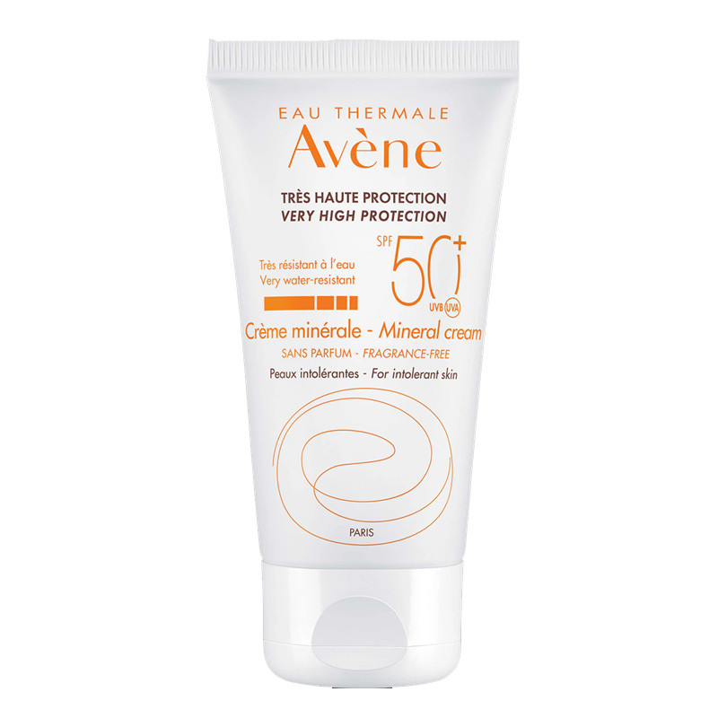 Crème Minérale Avène Eau Thermale SPF 50+ 50ML 1 Crème Minérale Avène Eau Thermale SPF 50+ 50ML