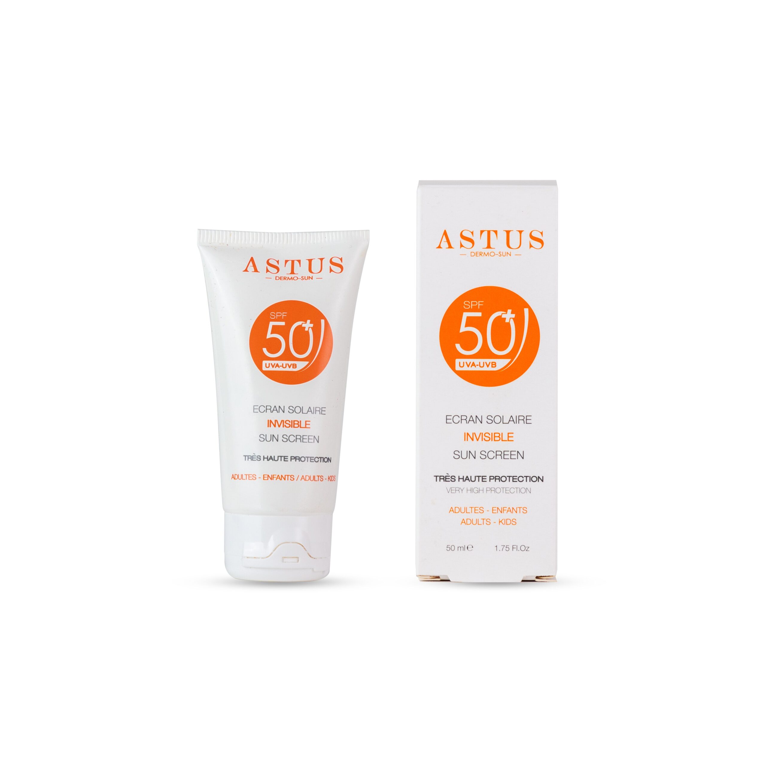 ASTUS Écran Invisible SPF 50+ 1 ASTUS Écran Invisible SPF 50+