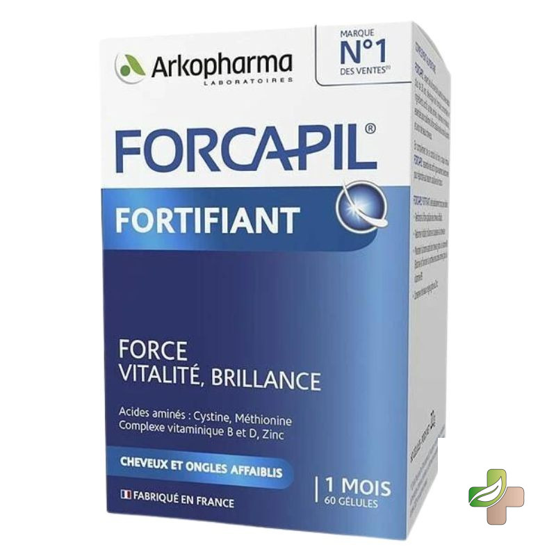 Forcapil Cheveux Et Ongles 60 Gellules 1 Forcapil Cheveux Et Ongles 60 Gellules