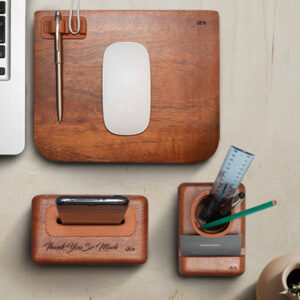 Pack Business Acajou Cuir Camel