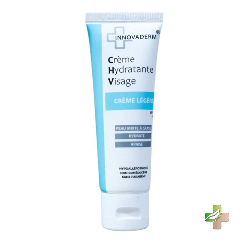 Innovaderm Crème Légère Peaux Mixtes à Grasse 50ML 1 Innovaderm Crème Légère Peaux Mixtes à Grasse 50ML