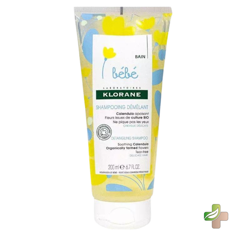 Klorane Bebe Shampoing Doux Demelant 200Ml 1 Klorane Bebe Shampoing Doux Demelant 200Ml