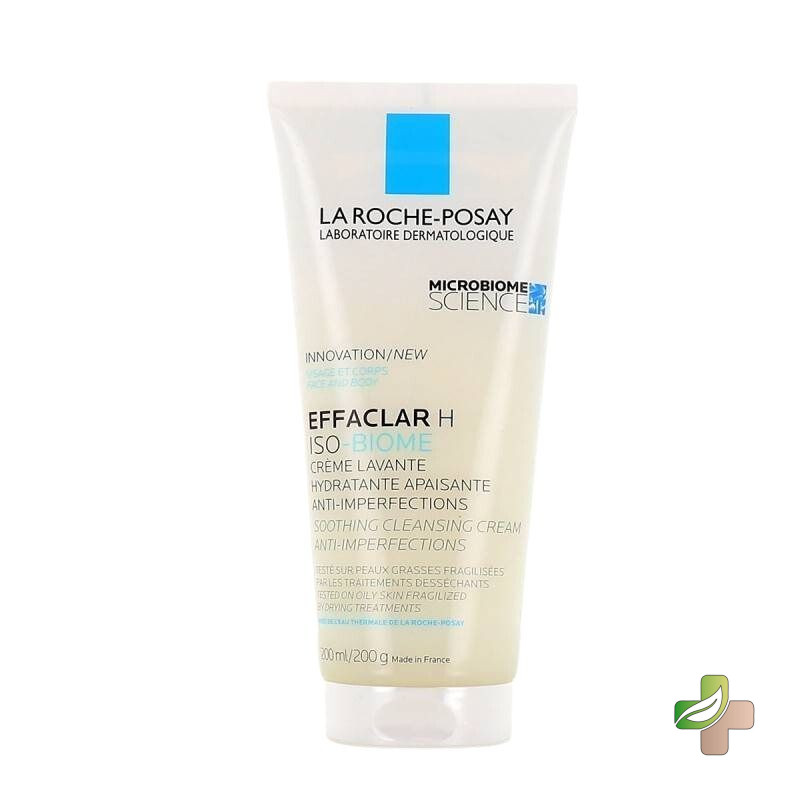 La Roche Posay Effacar H Iso Biome Crème Lavante 200Ml 1 La Roche Posay Effacar H Iso Biome Crème Lavante 200Ml