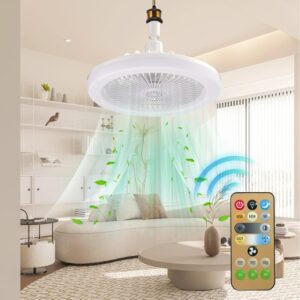 Lampe ventilateur de plafond LED avec télécommande – LED-FLIGHT