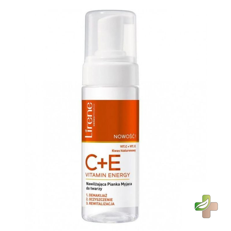 Lirene C+E Vitamine Energy Mousse Nettoyante 150Ml 1 Lirene C+E Vitamine Energy Mousse Nettoyante 150Ml