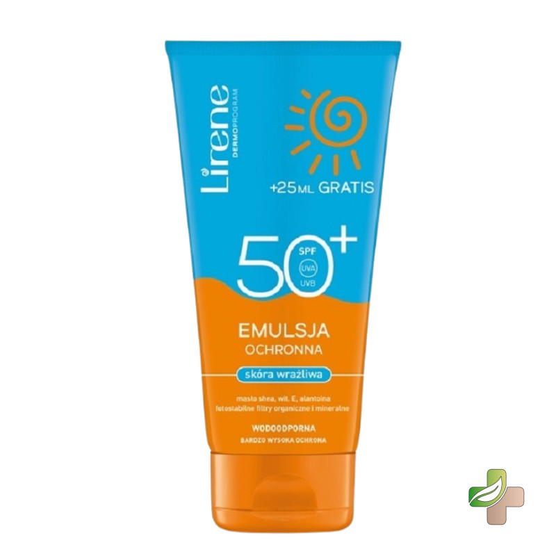 Lirene Emulsion Spf50+ 175Ml Corps Et Visage Enfants Et Adultes 1 Lirene Emulsion Spf50+ 175Ml Corps Et Visage Enfants Et Adultes