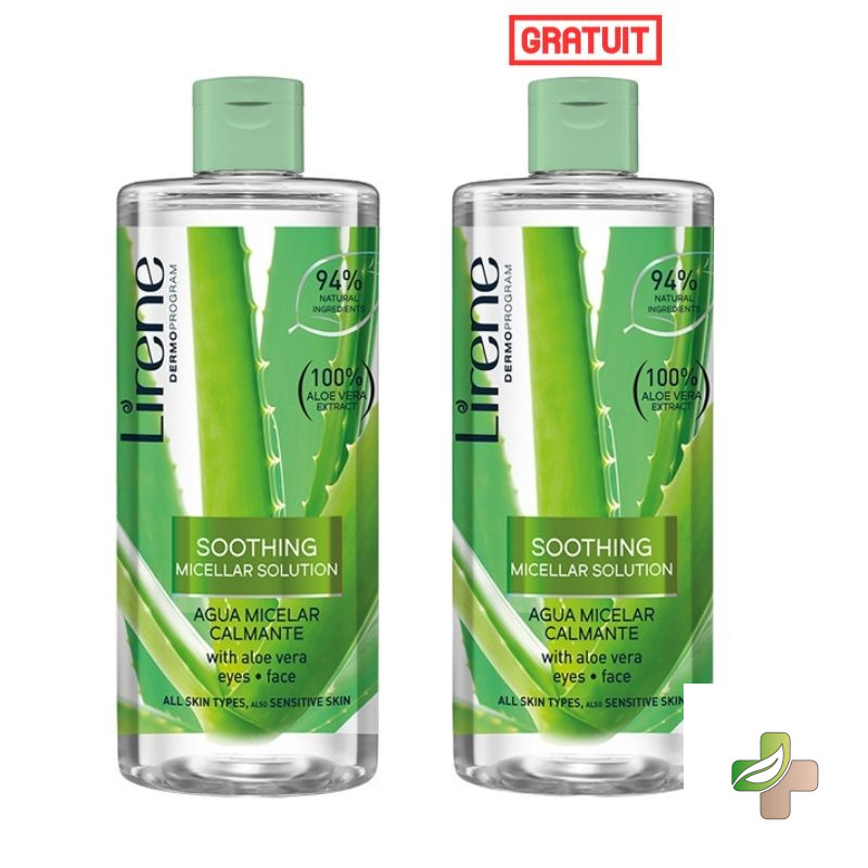 Lirene Pack Eau Micellaire Aleo Vera Lot De 2 1 Lirene Pack Eau Micellaire Aleo Vera Lot De 2