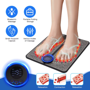 Tapis De Massage Des Pieds Points D’acupuncture Bioélectrique