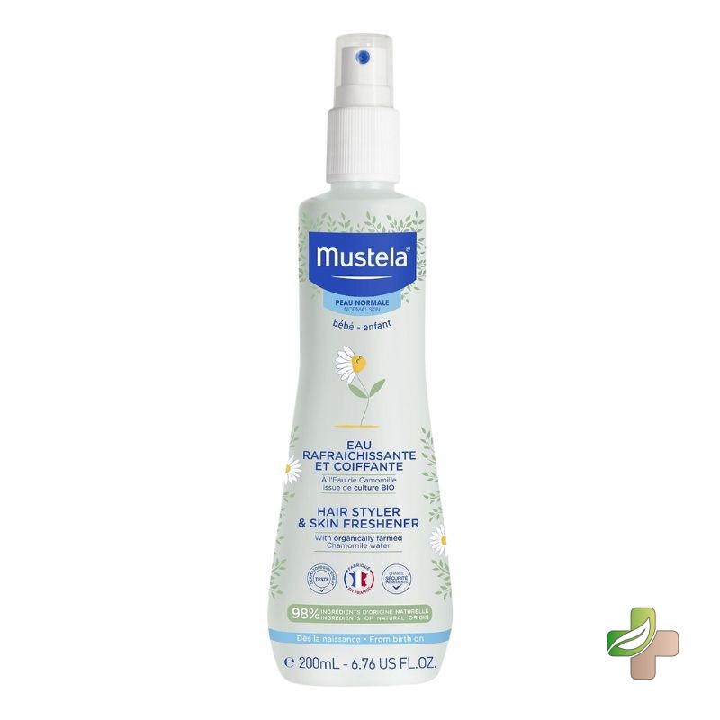 Mustela Eau Rafraichissante Et Coiffante 200ML 1 Mustela Eau Rafraichissante Et Coiffante 200ML
