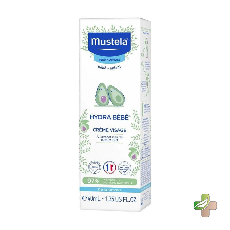 Mustela Hydra Bébé Crème Visage 40Ml 1 Mustela Hydra Bébé Crème Visage 40Ml