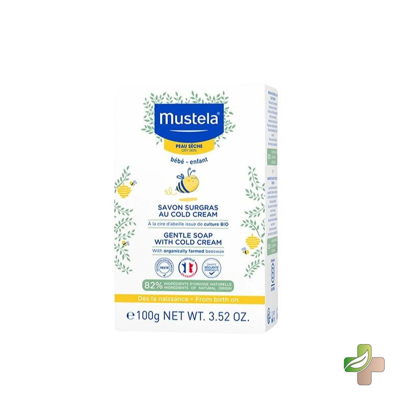 Mustela Savon Au Cold Cream Nutri-Protecteur 100G 1 Mustela Savon Au Cold Cream Nutri-Protecteur 100G