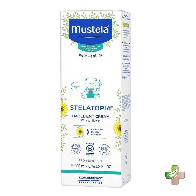 Mustela Stelatopia Crème Emolliente, 200Ml 1 Mustela Stelatopia Crème Emolliente, 200Ml