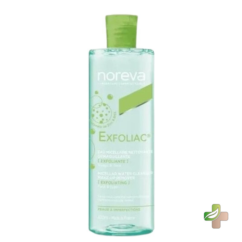 Noreva Exfolizac Eau Micellaire Nettoyante Demaquillante Peaux A Imperfections 400Ml 1 Noreva Exfolizac Eau Micellaire Nettoyante Demaquillante Peaux A Imperfections 400Ml