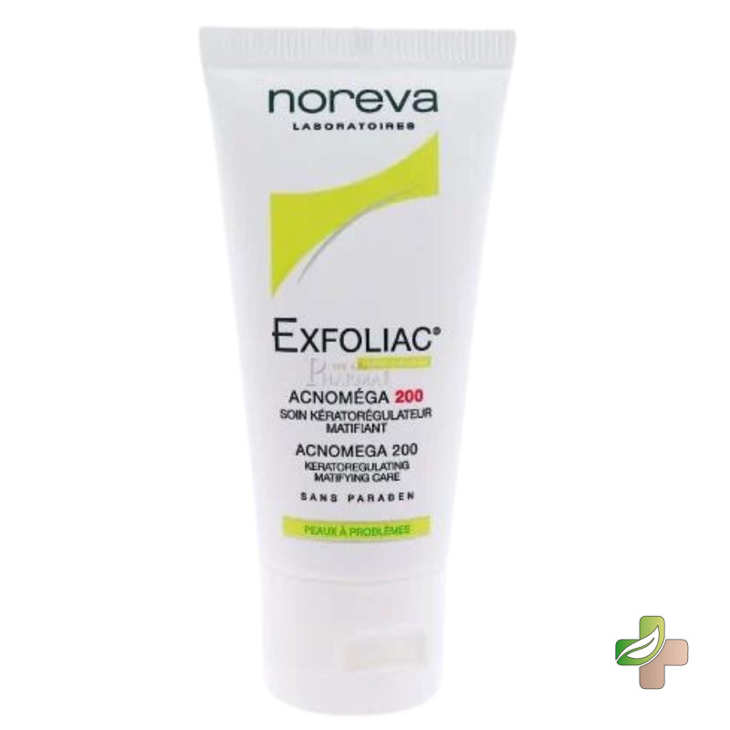 Noreva Exfoliac Acnomega 200 Keratoregulateur Matifiant 30Ml 1 Noreva Exfoliac Acnomega 200 Keratoregulateur Matifiant 30Ml