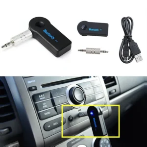 Récepteur Bluetooth Voiture AUX – Kit Mains Libres Sans Fil