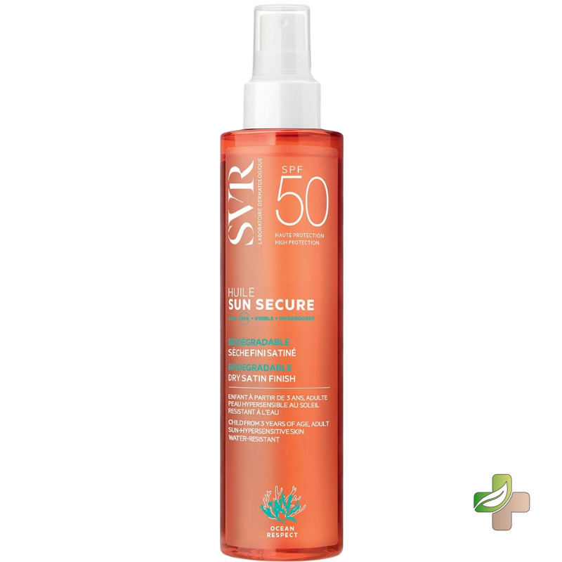 Svr Sun Secure Huile Sèche Spf50+ 200ML 1 Svr Sun Secure Huile Sèche Spf50+ 200ML