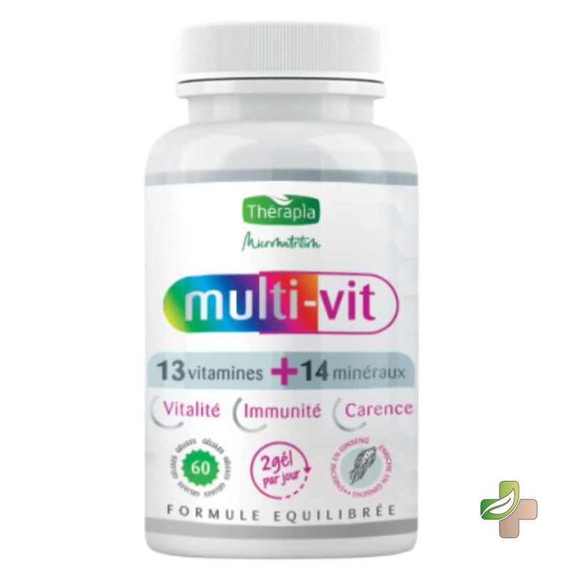 Therapia Multi-Vit 60 Gelules 1 Therapia Multi-Vit 60 Gelules