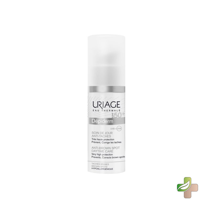 Uriage Depiderm Soin de Jour Anti-Taches Spf50 30Ml 1 Uriage Depiderm Soin de Jour Anti-Taches Spf50 30Ml