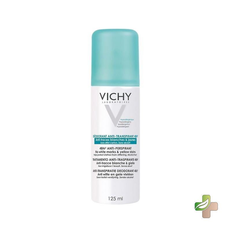 Vichy Deo Anti Transpirant Spray Anti Trace 48H, 125Ml 1 Vichy Deo Anti Transpirant Spray Anti Trace 48H, 125Ml