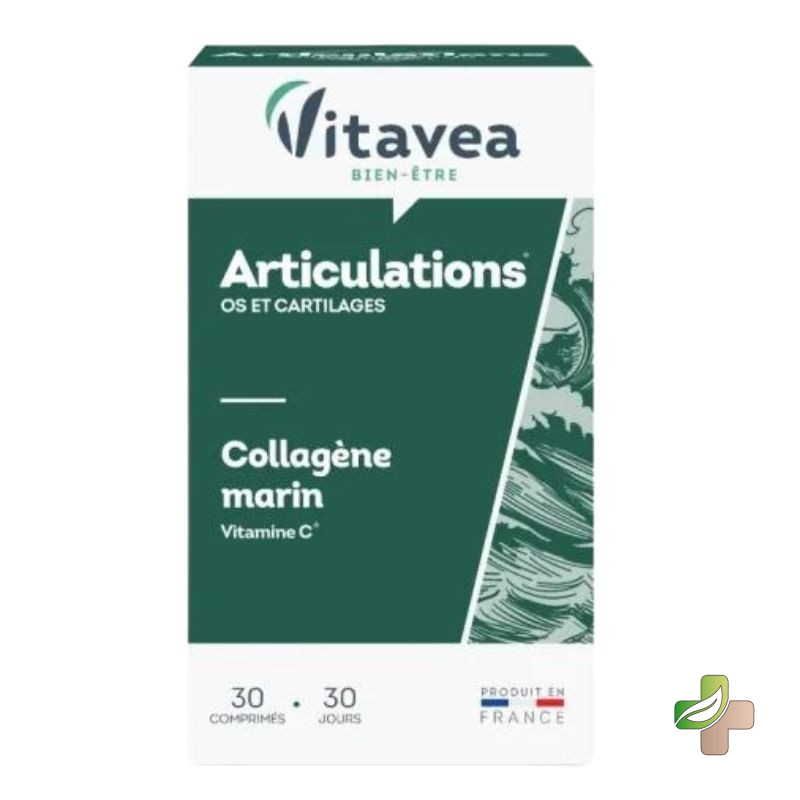Vitavea Collagene Marin Articulations, 30 Comprimes 1 Vitavea Collagene Marin Articulations, 30 Comprimes