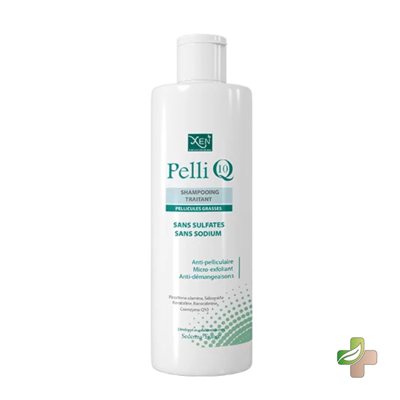 Xen Pelli Q10 Shampoing Anti Pellicules Grasses 200Ml 1 Xen Pelli Q10 Shampoing Anti Pellicules Grasses 200Ml