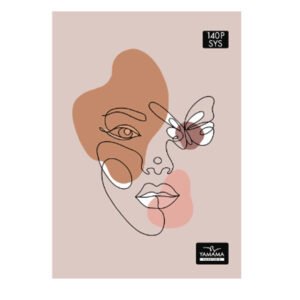 Cahier Piqure YAMAMA 140 Pages Avec Couverture Carton 60Gr