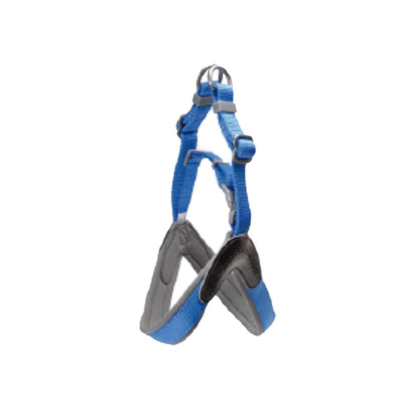 Harnais Record FERPLAST Easy Rembourrée 60 cm Pour Chien - Bleu 1 Harnais Record FERPLAST Easy Rembourrée 60 cm Pour Chien - Bleu