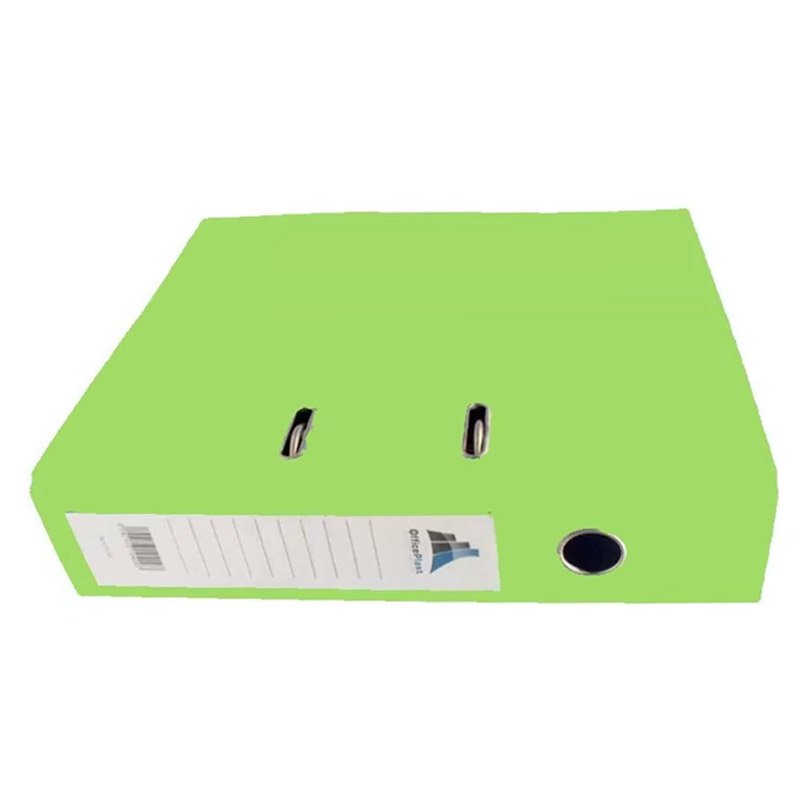 Classeur à levier PLASTIPAP Dos 75mm A4 - Vert 2 vcmodifee
