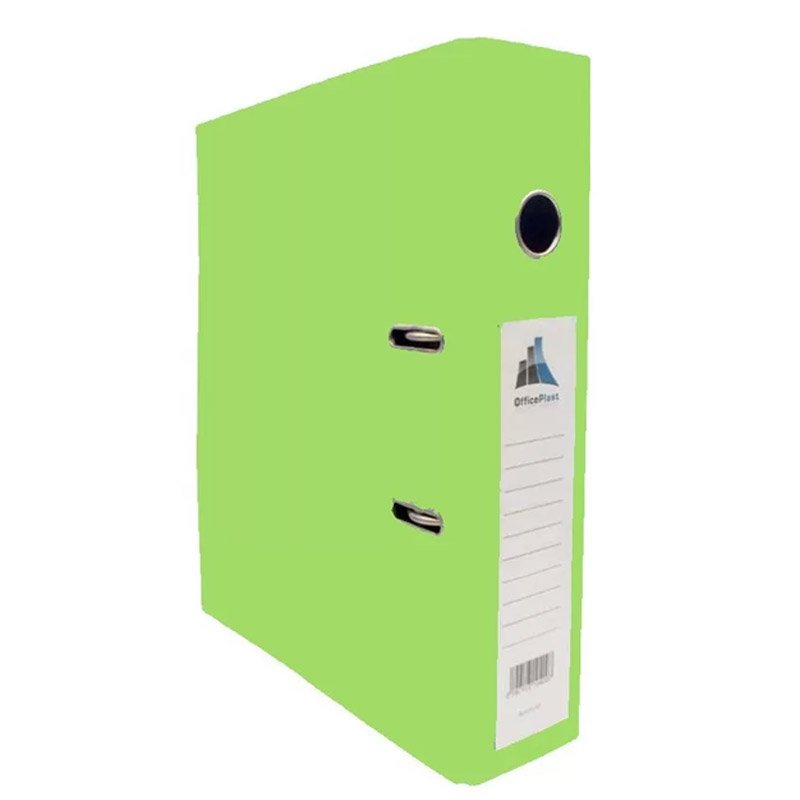 Classeur à levier PLASTIPAP Dos 75mm A4 - Vert 1 vcmodifee