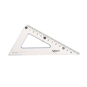 Équerre graduée MAPED 15 cm 60° Plastique 146120 - Transparent