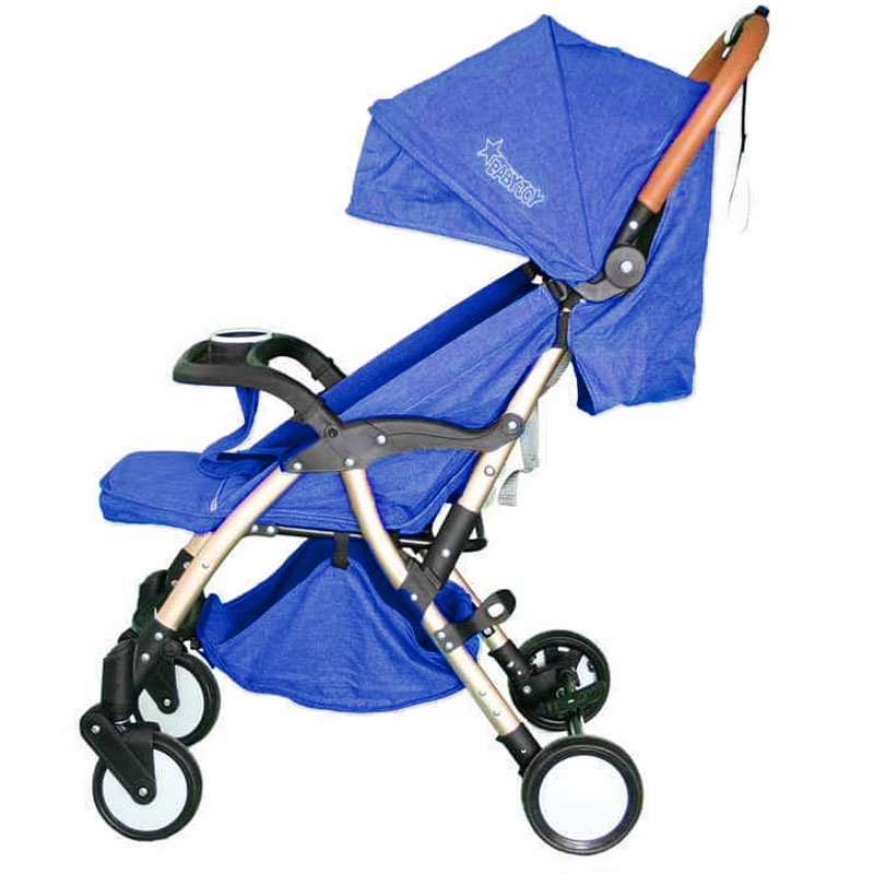 Poussette BABY JOY 1801 - Bleu 3 n bleu