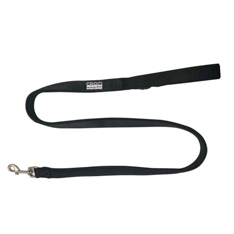 Laisse Hiking CROCI Reflective 120 cm Noir 1 Laisse Hiking CROCI Reflective 120 cm Noir