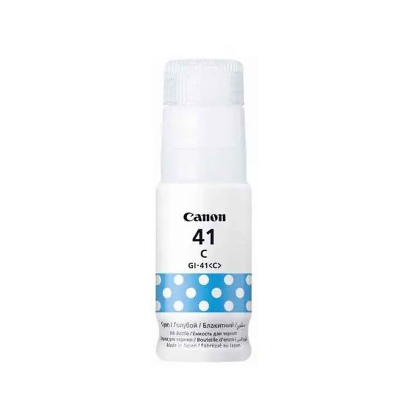 Bouteille D'encre Original CANON GI-41 - Cyan 2 Bouteille D'encre Original CANON GI-41 - Cyan – Image 2