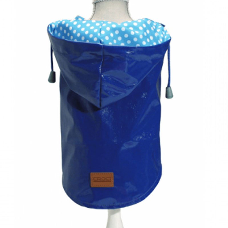 Manteau Imperméable pour chien CROCI Raindrop 25 cm - Bleu 1 Manteau Imperméable pour chien CROCI Raindrop 25 cm - Bleu