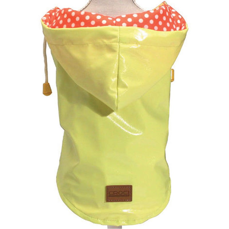 Manteau Imperméable CROCI Raindrop 25 cm - Jaune 1 Manteau Imperméable CROCI Raindrop 25 cm - Jaune
