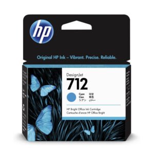 Cartouche Original Jet d'encre HP 712 - Cyan