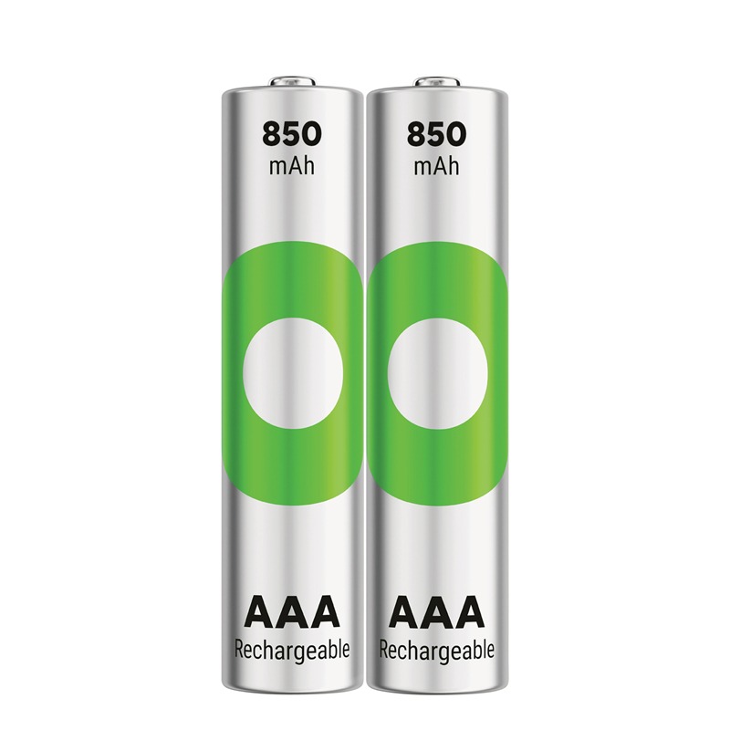 2 x Piles Rechargeables GP 1.2V AAA 850mAh 2 x piles rechargeables gp v aaa mah