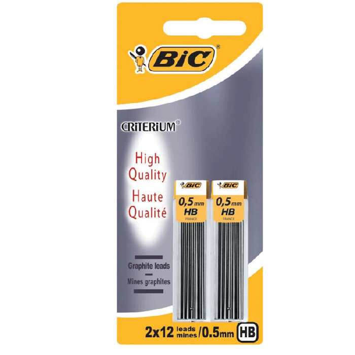 Mines BIC Velocity Pro Blister 0.5 mm 1 Mines BIC Velocity Pro Blister 0.5 mm