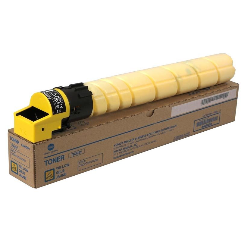 Toner Original KONICA MINOLTA TN-328 - Jaune (TN-328Y) 1 Toner Original KONICA MINOLTA TN-328 - Jaune (TN-328Y)