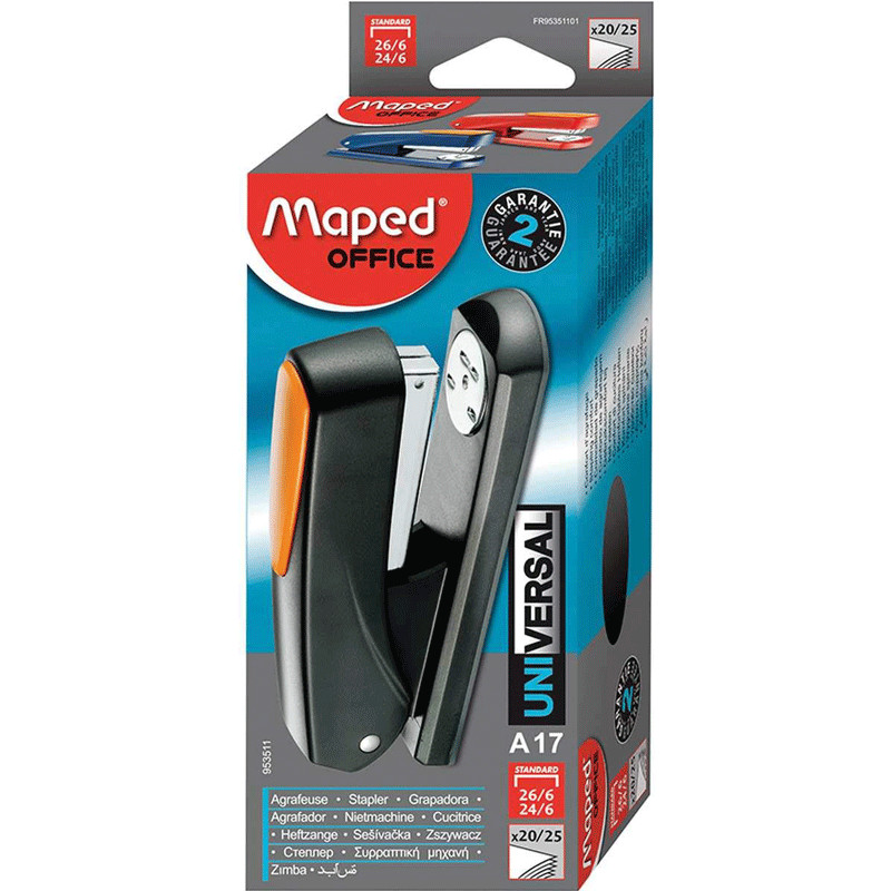 Agrafeuse MAPED Half Strip A17 953511 - Noir 3 Agrafeuse MAPED Half Strip A17 953511 - Noir – Image 3
