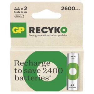 x pile rechargeables gp v mah w